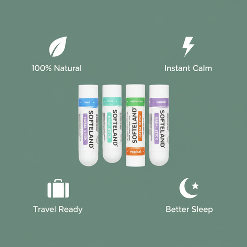 Aromatherapy Inhaler Benefits with Packaging Reference